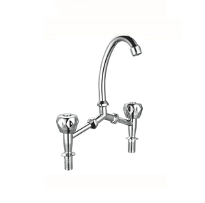 Double Handle Bridge Faucet KM6104