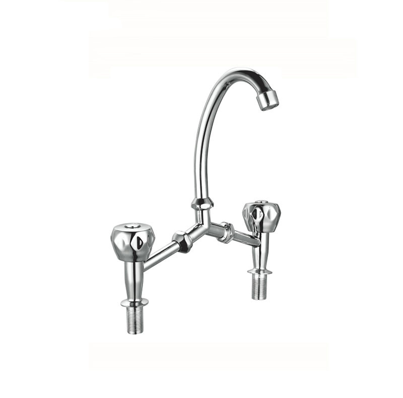 Double Handle Bridge Faucet KM6104