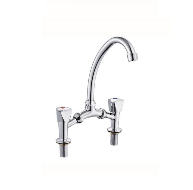 Double Handle Bridge Faucet KM6144